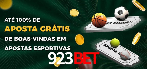 923Bet Ate 100% de Aposta Gratis