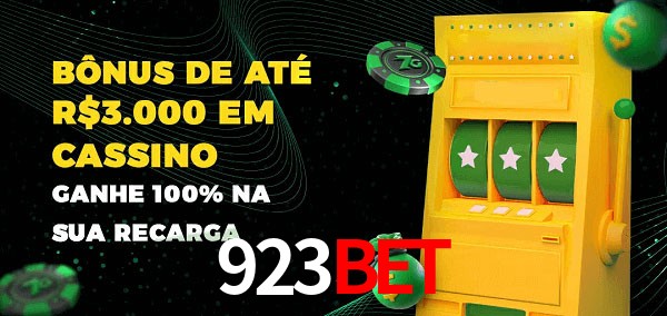 923Bet melhor bônus de depósito